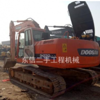 Sale of second-hand excavators