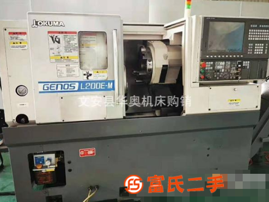 在位出售二手{日本OKUMA L200E-M车铣复合}二手车