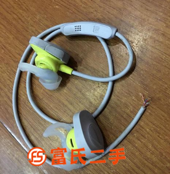 博士蓝牙耳机sound sport耳机维修 线材断裂 不开机