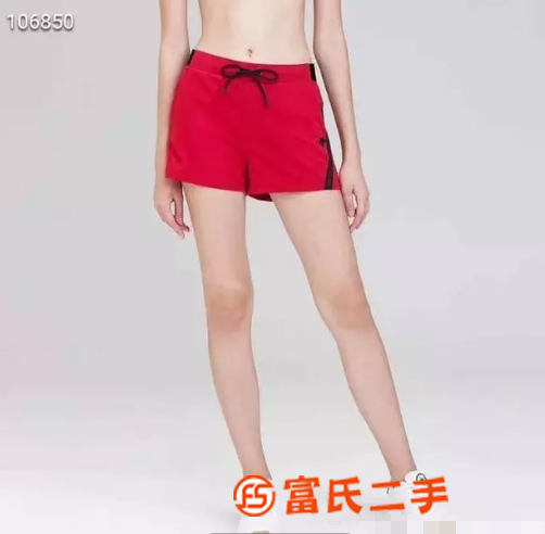 品牌女装短裤休闲运动四面弹三分裤