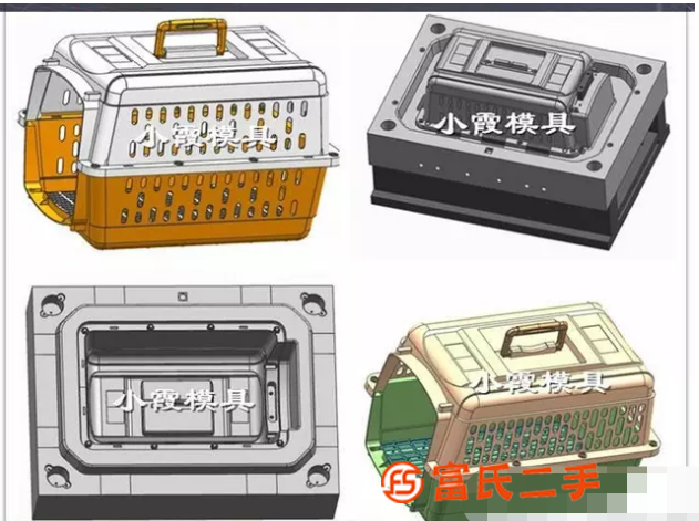 PC保温箱模具	塑胶PC宠物玩具模具