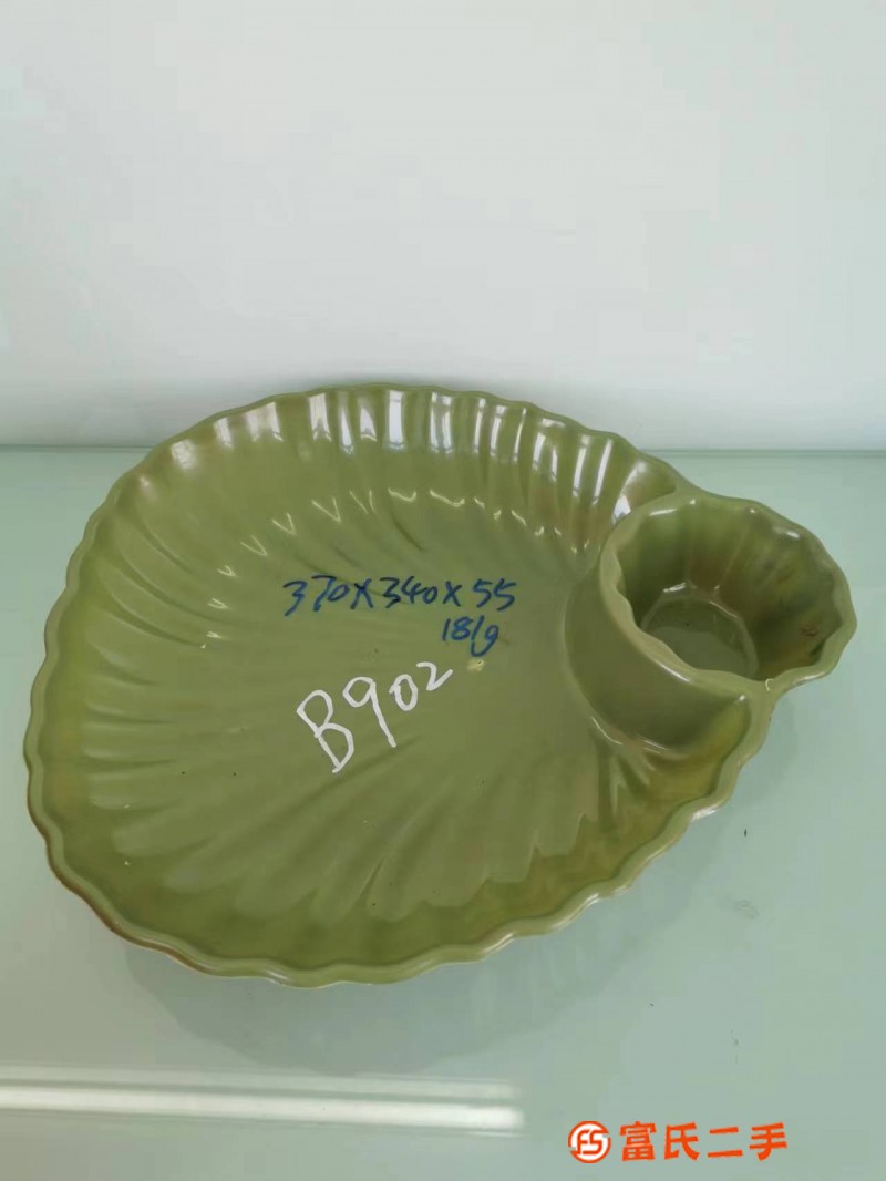 Dumpling plate with vinegar plate, fruit plate, shell plate