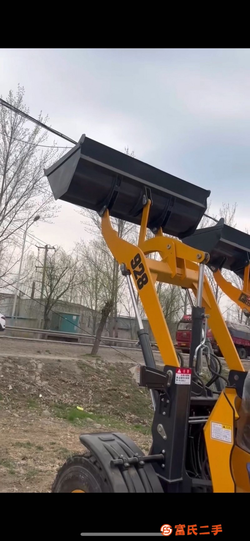 Four-cylinder diesel power forklift