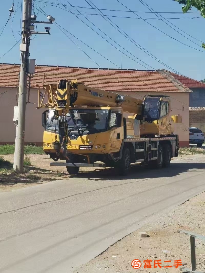 National five XCMG June 2017 xct16 tons, computer precision just finished the car, the original vers