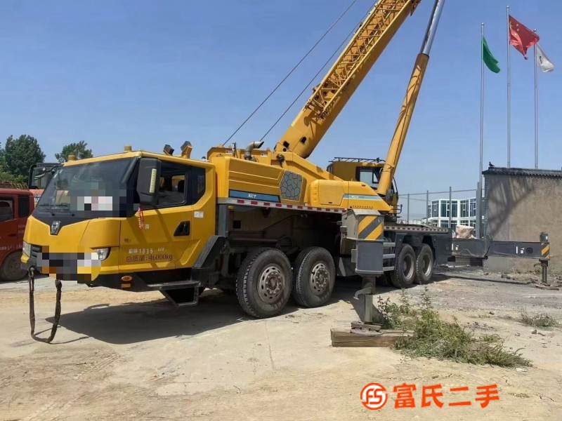 XCMG XCT 75 tons manufactured in July 2017, national five, original paint of the whole vehicle, no o