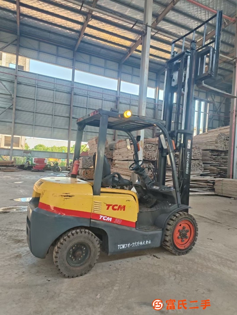 TCM3 Ton Forklift with Original Factory Cathcart Side Shift Japanese Original Isuzu Power Original O