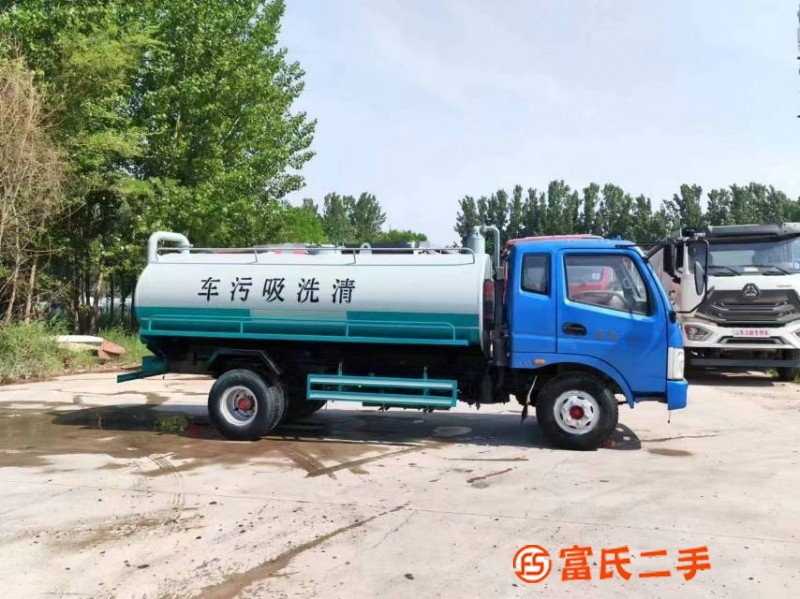 Second hand octagonal suction truck without procedures with high and low speeds