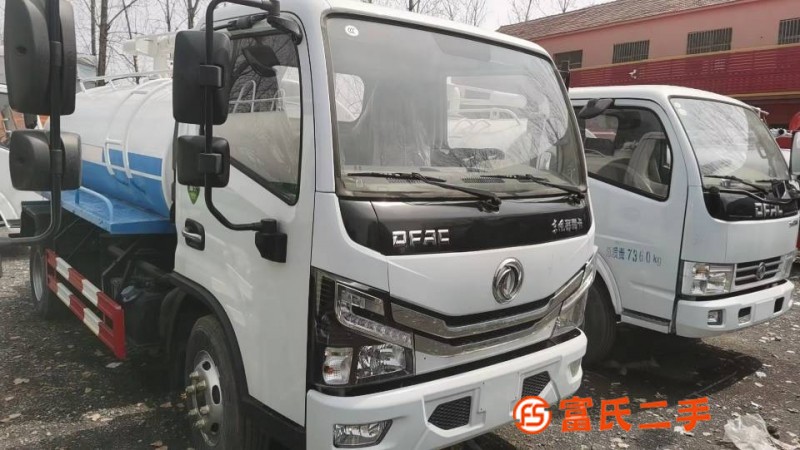 【 Inventory of three five cubic blue brand suction trucks 】 Dongfeng Dolika Quanchai 115 years old A