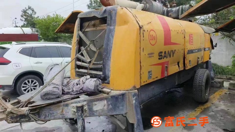 Selling two Sany 10018 diesel towing pumps for tens of thousands of yuan, with a beautiful price tha