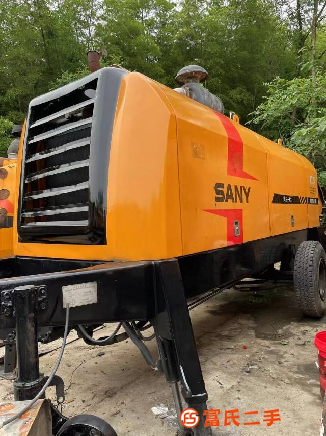 Selling quasi new Sany 8018 diesel towing pump for tens of thousands, 186kw Rexroth 260 main oil pum