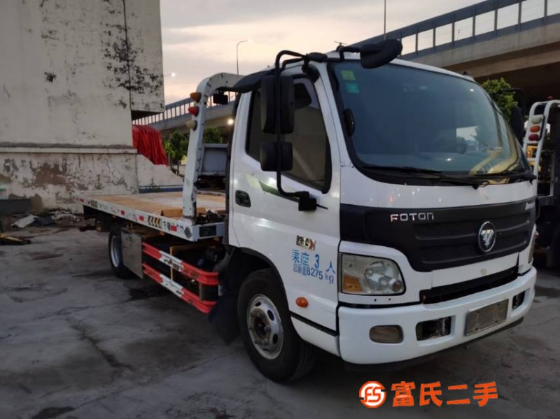 In January 2018, Foton Omar Yellow Label Three ton Plate, Cummins engine 158 horsepower, 750 tires, 