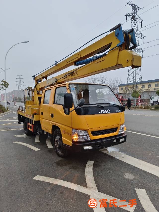 Sell a National V Blue Brand high-altitude work vehicle registered in December 2019, with a working 