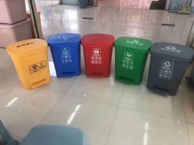 Environmental sanitation trash can